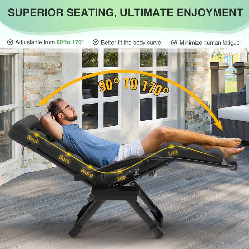 Zero gravity Reclining on sale Lounge chair